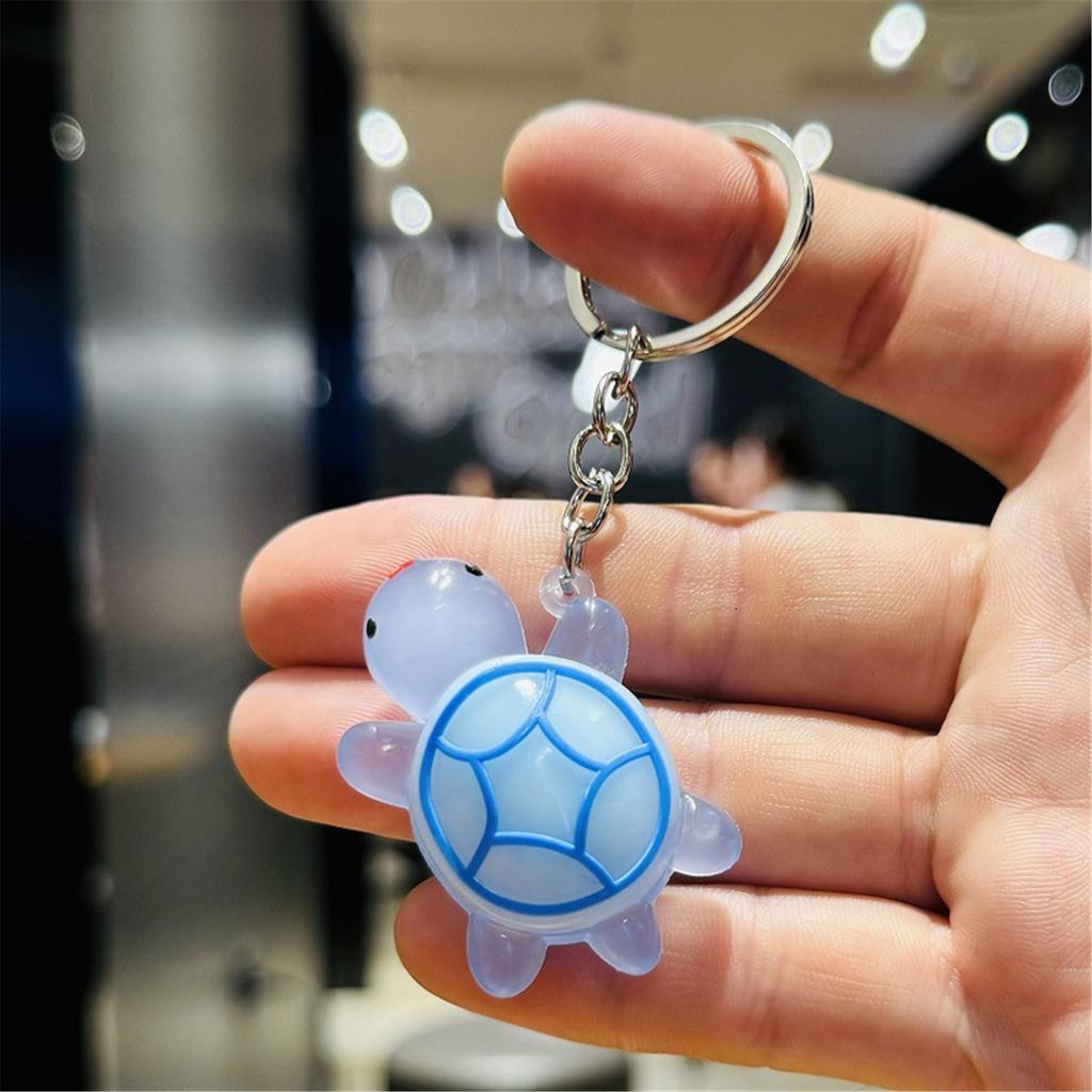 Stylish 3D Turtle Keyrings Creative Turtle Keyring Stylish Keychain Pendant For Personalizing Bags And Keys