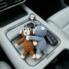 Cute Hand Crocheted Monkey Key Holder Keychain Suitable For Motorcycles Key And Backpack Purse Charms Stylish Decoration