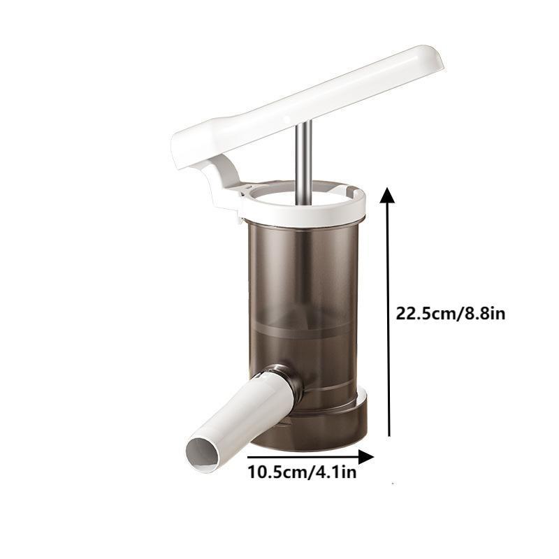 Homemade Sausage Maker With Stuffing Pipe Manual Fast Meat Stuffer Filling Machine Large Capacity Heavy Duty Kitchen Tools