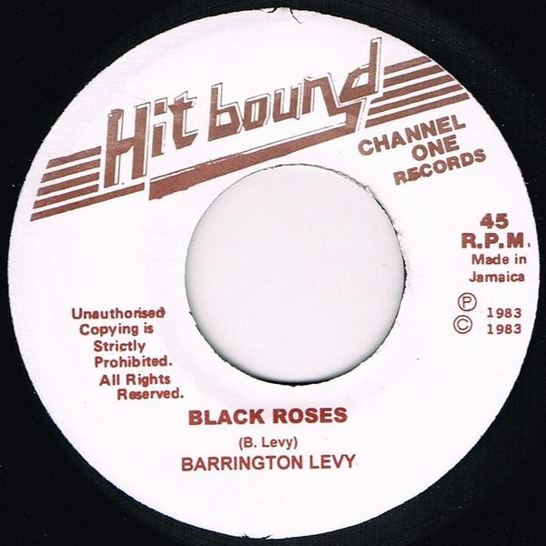 

7inch Record BARRINGTON LEVY - Black Roses NONE Hit Bound Jamaica Reggae, Ska & Dub Used