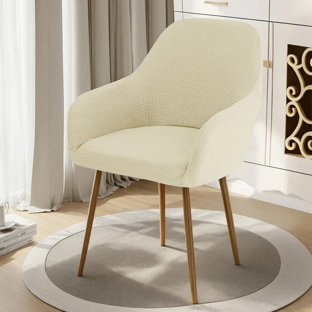 Water-resistant Elastic High Arm Chair Covers Hotel Dining Adjustable Armchair Cover Hotel Bar Seat Slipcover Home Decoration