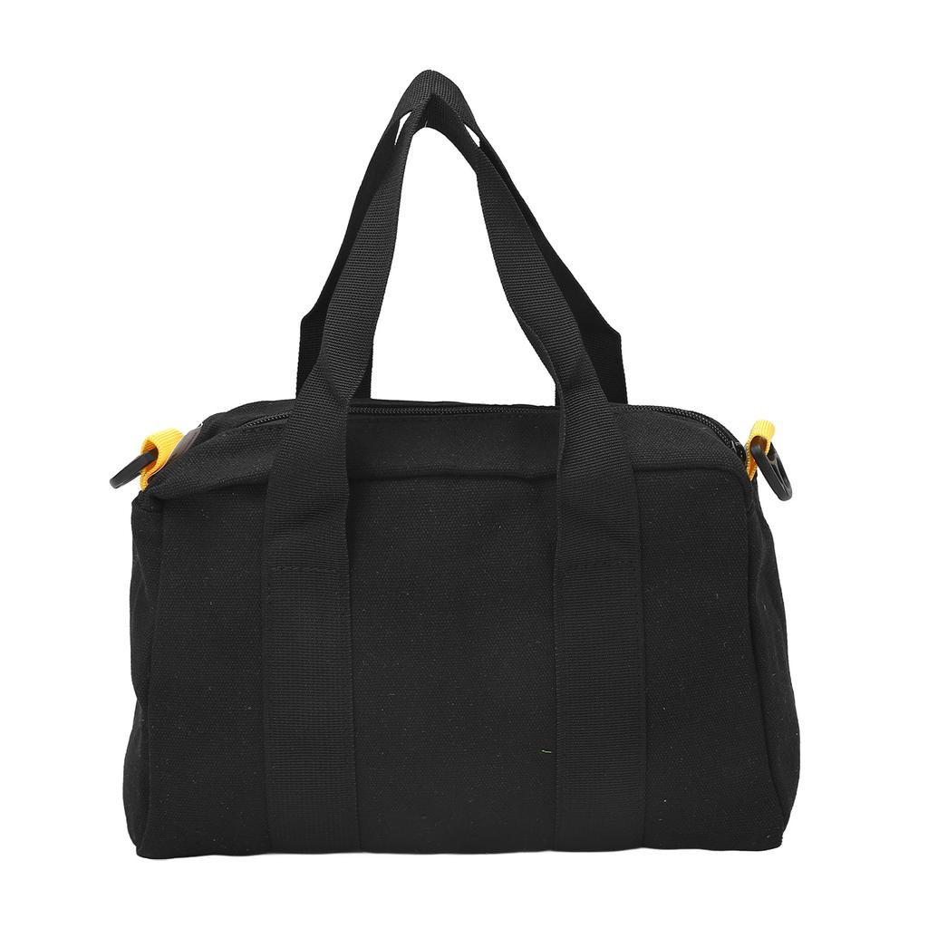 Electrician Tool Pouch Wide Mouth Large Capacity Waterproof Portable Canvas Tool Bag for Wrench Screwdriver Pliers 12in