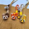 3D Printed Leopard Gecko Keychain Big Eyed Reptile Keychain Toy  Backpack Decoration