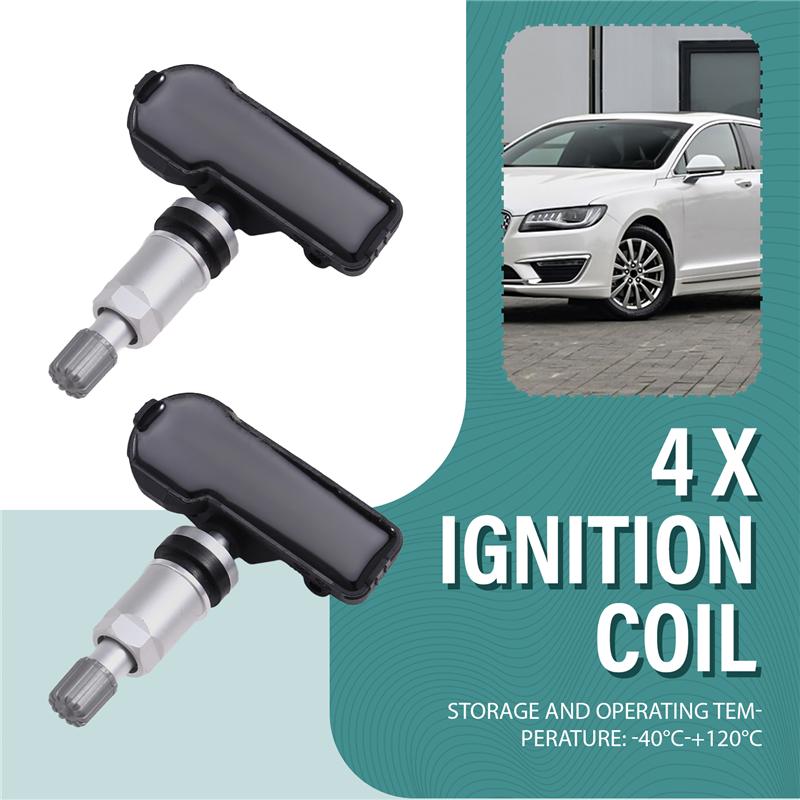 NEW-Tire Pressure Sensor Tire Pressure Monitor Sensor DE8T-1A180-AA TPMS Sensor For Ford Car TPMS Sensor 4PCS