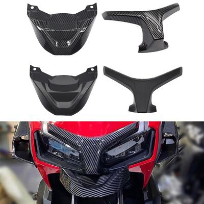 Motorcycle Headlight Decoration Cover Front Fairing Guard Wind Center Protector Bird Beak for HONDA ADV 150 ADV-150 2019 2020