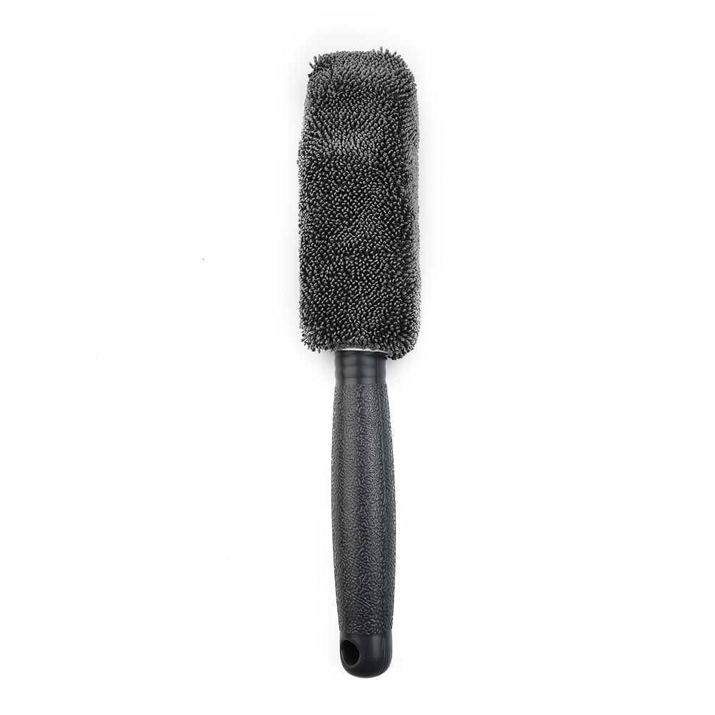 1pcs Wheel Cleaning Brush Black Bristle Clean Cleaner