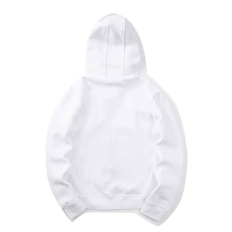 Trendy Autumn/Winter Unisex Round Lens Zipper Hoodie