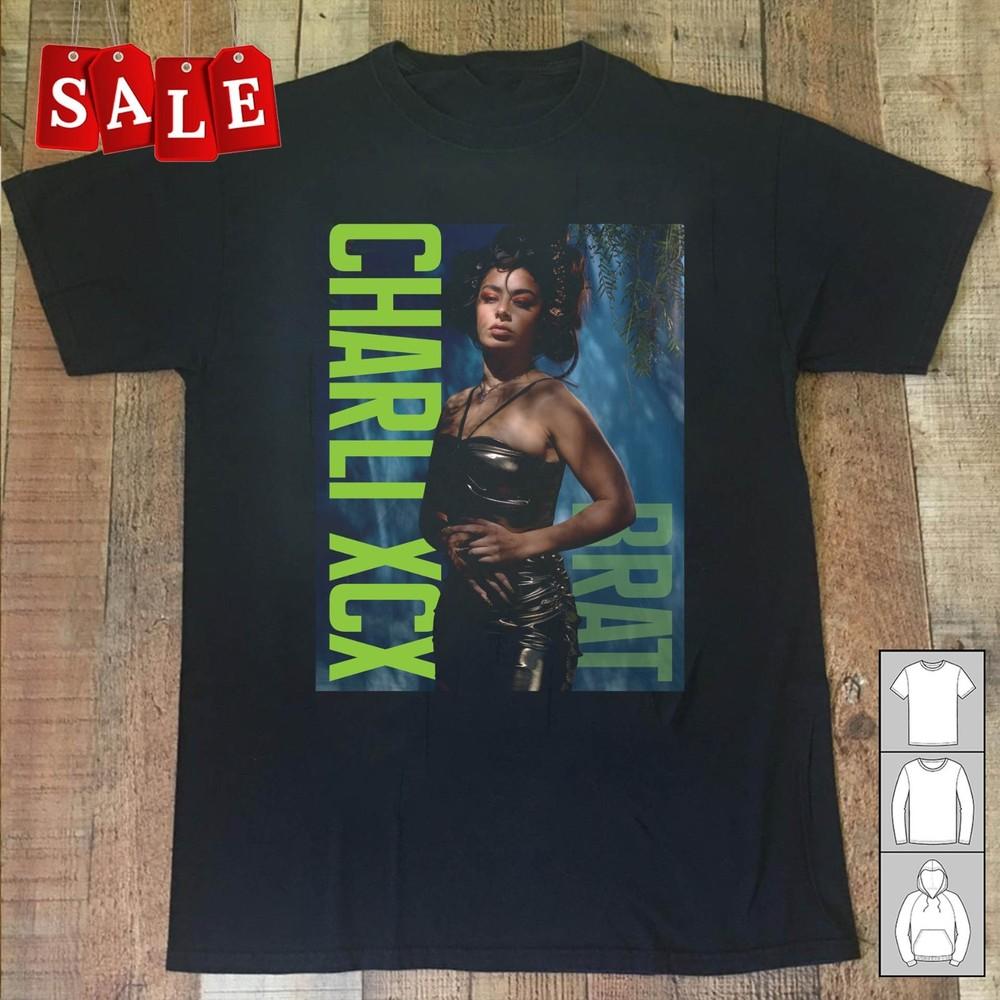 New Charli XCX BRAT Gift For Fans Unisex S-5XL Shirt OS354