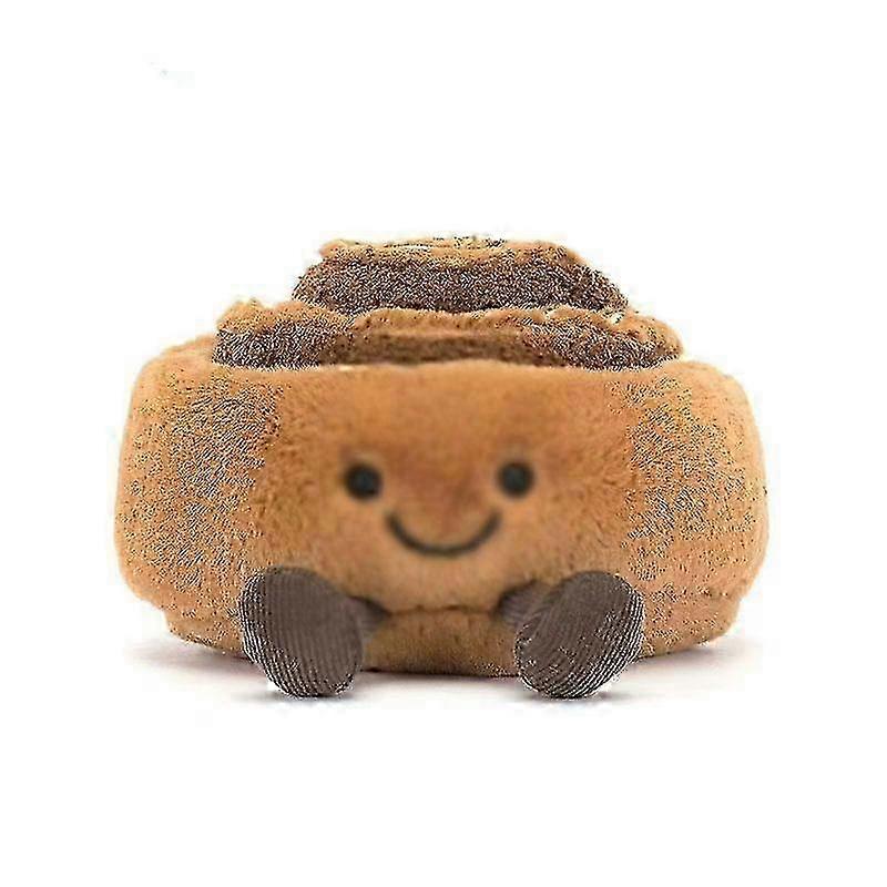 2025 11cm Cinnamon Roll Tart Plush Toy Gift for Kids
