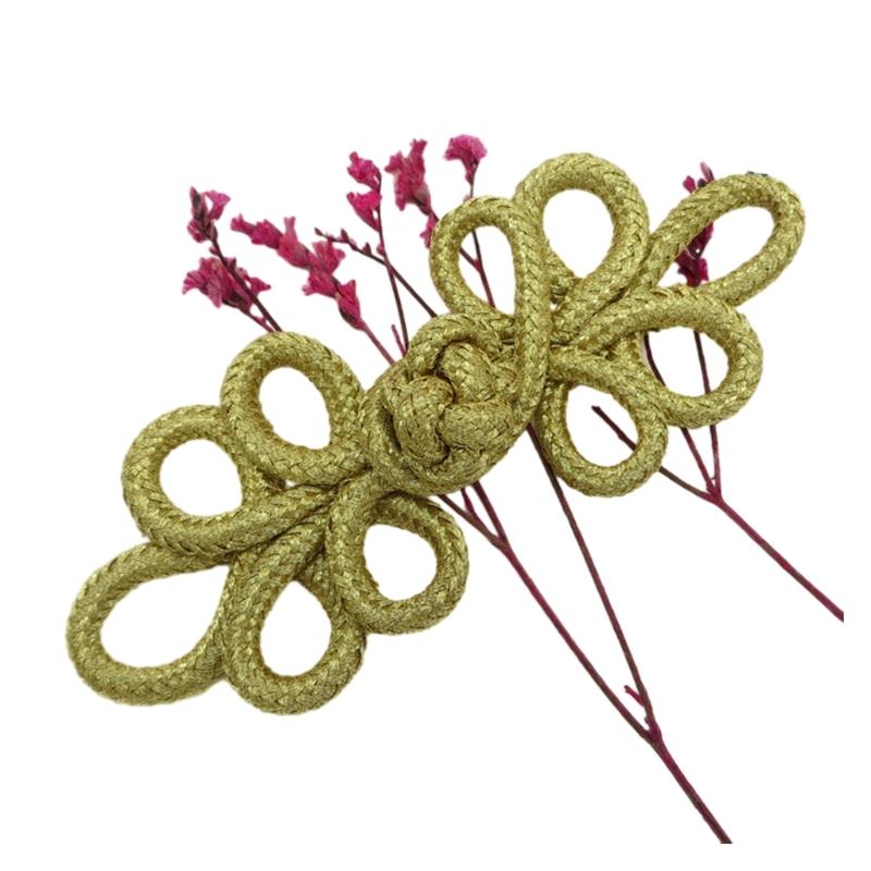 Hand Sewing Crochet Button Fasteners Chinese Knot Closure Cheongsam Frog Button Silk Buckle Clothes Tang Suit Decoration