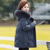 Middle-aged Mother Winter Coat Foreign-style Cotton-padded Coat New Middle-aged and Elderly Women's Cotton-padded Jacket