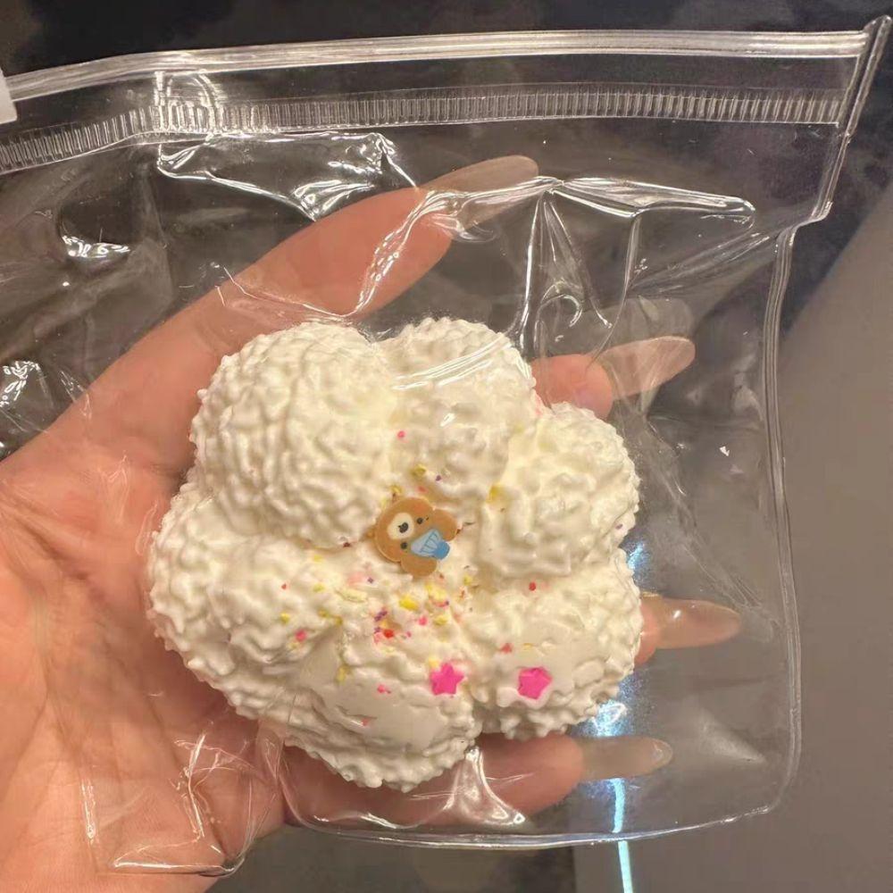 

Triangle Sushi Cat Paw Squeeze Toy Simulation Food Toast Pinch Toy Practical Jokes Style E