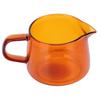 300ml Kaffeetasse Hochborosilikatglas Sharing Mug Trinkgeschirr Kaffeezubehör Amberfarbe