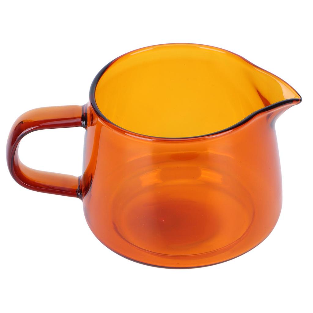 300ml Kaffeetasse Hochborosilikatglas Sharing Mug Trinkgeschirr Kaffeezubehör Amberfarbe