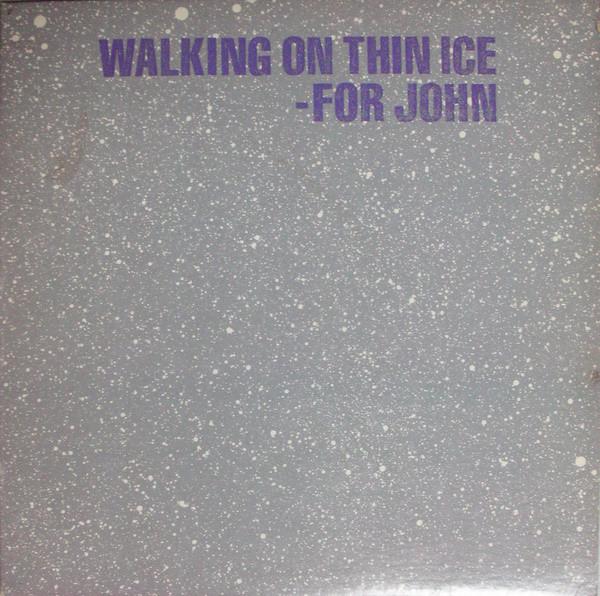 

7-дюймовая пластинка YOKO ONO Walking On Thin Ice GEF49683 GEFFEN RECORDS 1981 Канада Рок Б/у