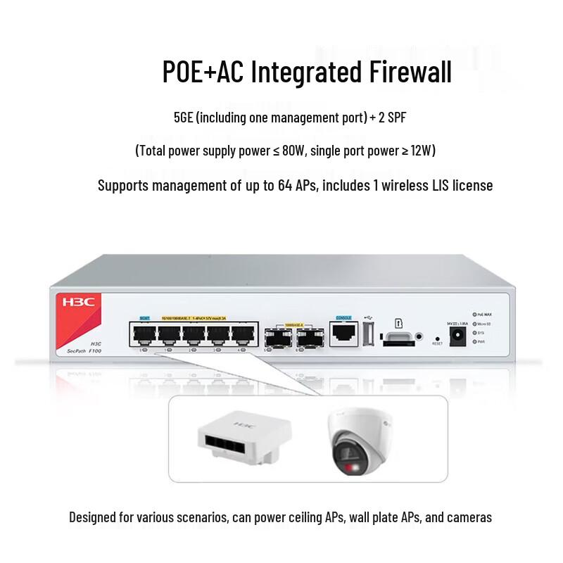 

H3C Enterprise Firewall VPN Gateway Router (CN version)