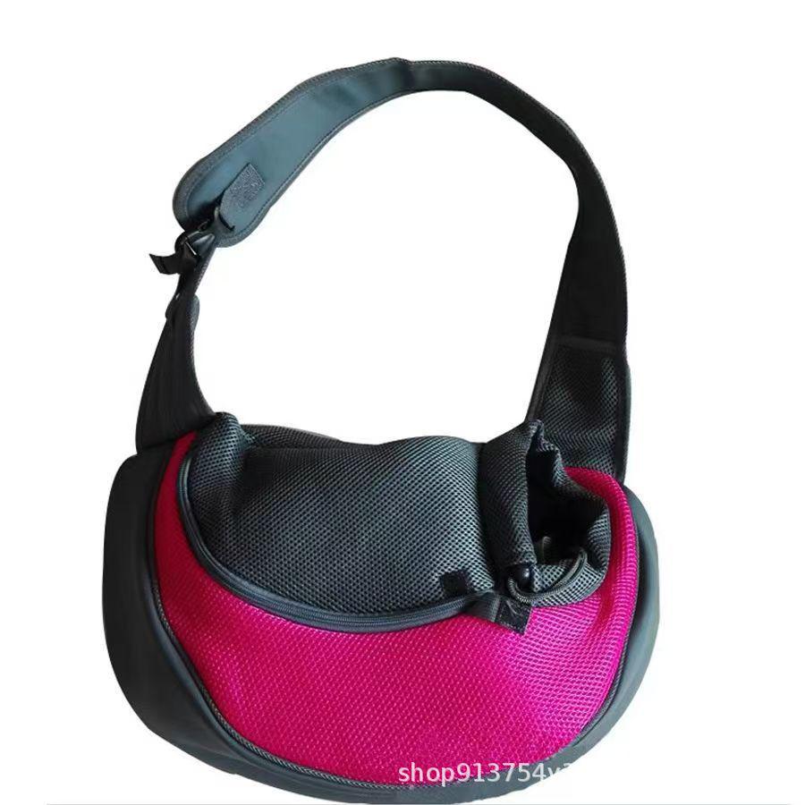 Breathable Crossbody Cat & Small Dog Backpack for Summer Outings