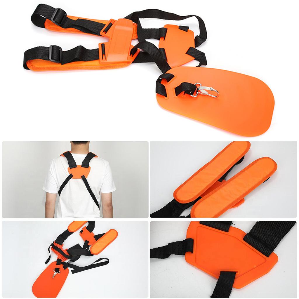 Ergonomic Grass Trimmer Double Shoulder Strap For Lawn Mowers Providing Comfort And Support In Various Gardening Tasks