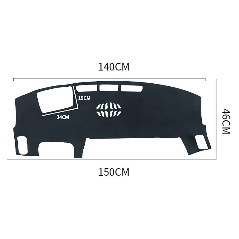 Für LiXiang Leading Ideal L7 L8 L9 2022 2023 2024 HEV PHEV Auto Armaturenbrettabdeckung Lichtschutzmatte Sonnenschutz Anti-UV Teppiche Matte
