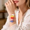 European Style Colorful Ceramic Fish Bracelet for Women - Summer Friendship Gift Jewelry