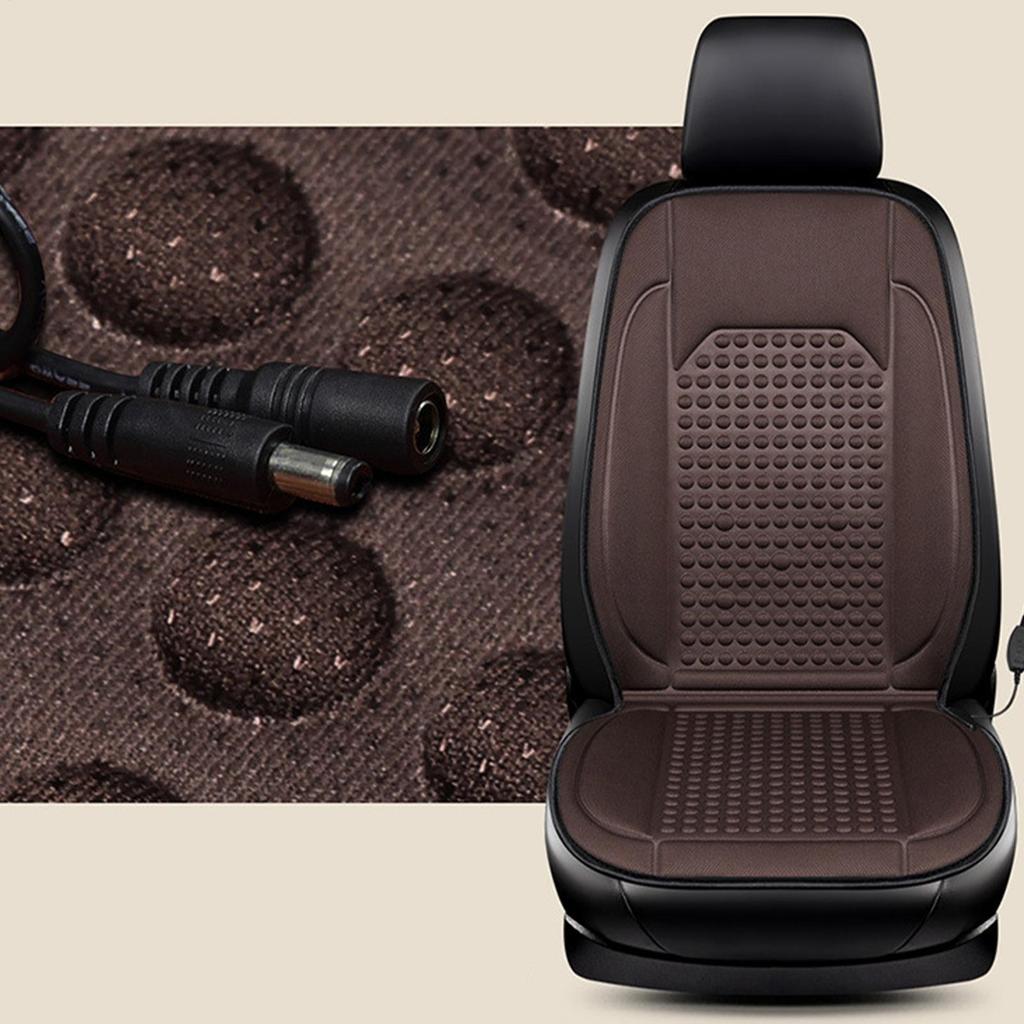Heated Car Seat Cushion Non-Slip Adjustable Mode Fast Heating Seat Warmer Car Winter Seat Electric Heating Seat Cushion Car Use