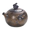 Rust Glazed Teapot Kung Fu Teaware Infusers Ceramic Teapot Single Pot Home Tea Making Utensils Teapots Tea Making Tools Tea Art