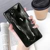 Schöne schwarze Pferd Handyhülle Cover Für Samsung Galaxy S24 S25 Ultra S21 S22 Ultra S10E Note 10 Plus Note 20 FE S23