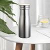 100ml Juice Jug in Stainless Steel with PP Lid Suitable for Restaurants, , and Events