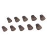 10pcs Silicone Replacement Domes Reduce Fatigue Nature Sound Open Type Domes for Siemens S