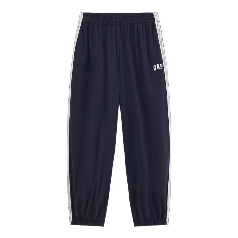GAP Girls Moisture-Wicking Logo Cuffed Long Pants 120/56 темно-синий