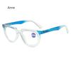 Specialshape Half Oval Reading Glasses Blocking Blue Light Computer Presbyopia Eyeglasses Goggles New 1035