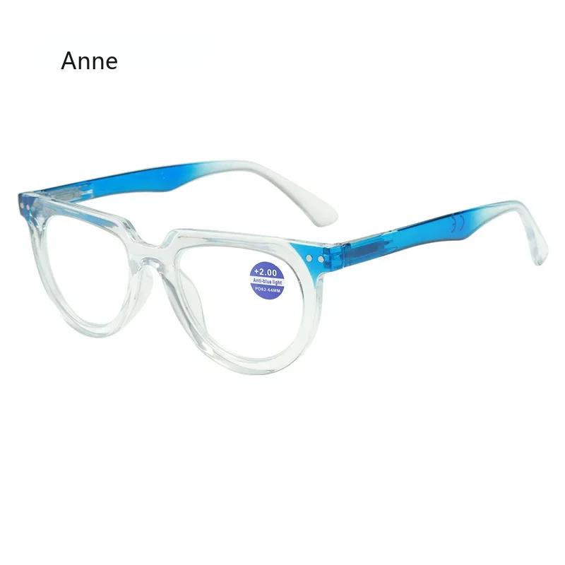 Specialshape Half Oval Reading Glasses Blocking Blue Light Computer Presbyopia Eyeglasses Goggles New 1035