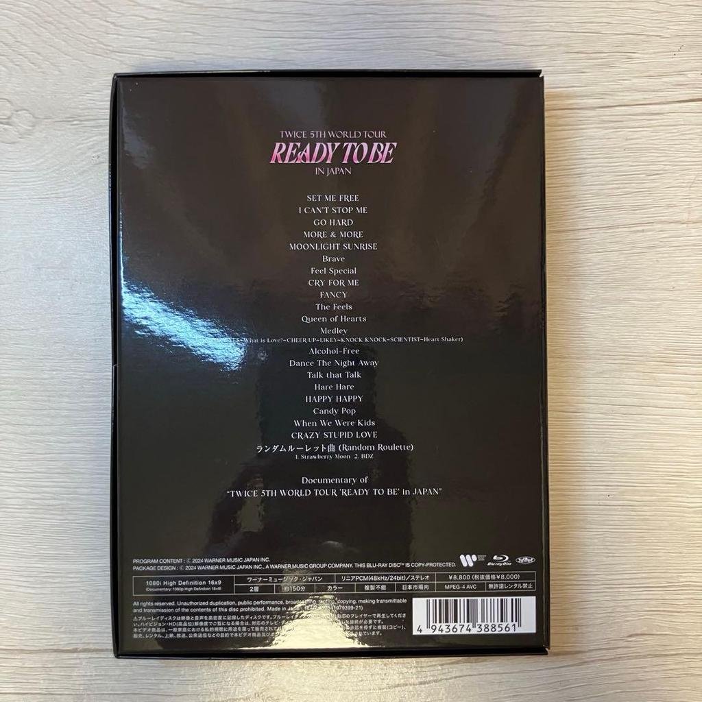 [USED] TWICE READY TO BE DVD 5TH WORLD TOUR