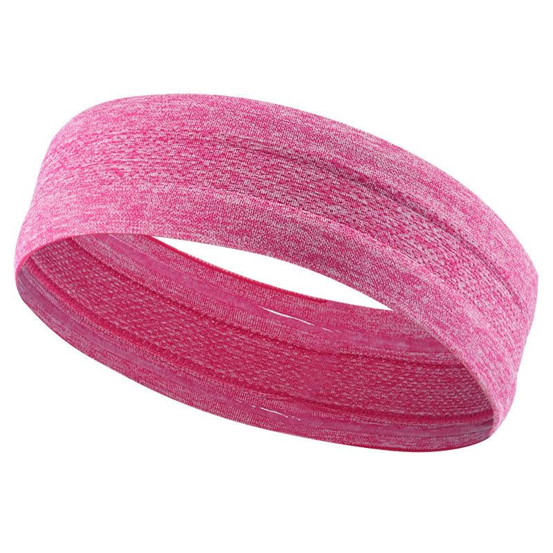 Versatile Sweat-Wicking Elastic Sports Headband for Yoga, Tennis, Basketball, and Fitness