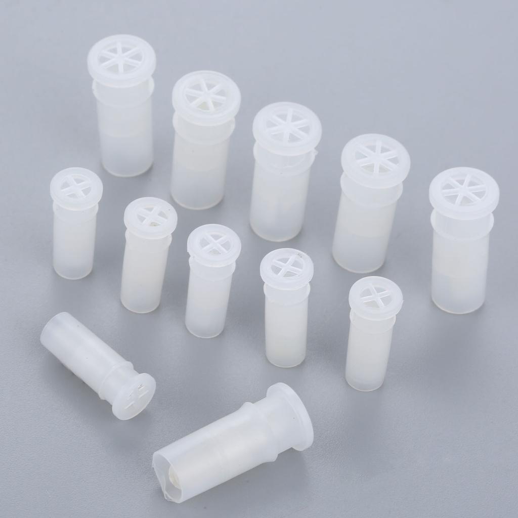 100 Pezzi Giocattolo di Plastica Rumorino Inserimento Squeaker Bianco Cane Giocattolo Gatto Squeakers Scarpe Riparazione Fissaggio Animale Domestico Bambino Giocattolo Rumorino Inserimento