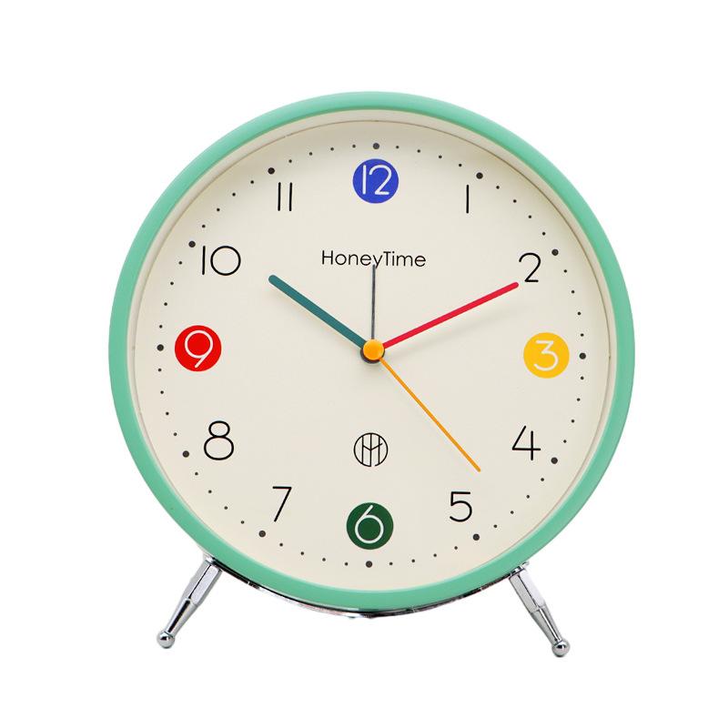 

Настольные часы с маятником, настольные часы для дома, гостиной, бесшумные настольные часы, современные простые часы, украшения, маятниковые часы