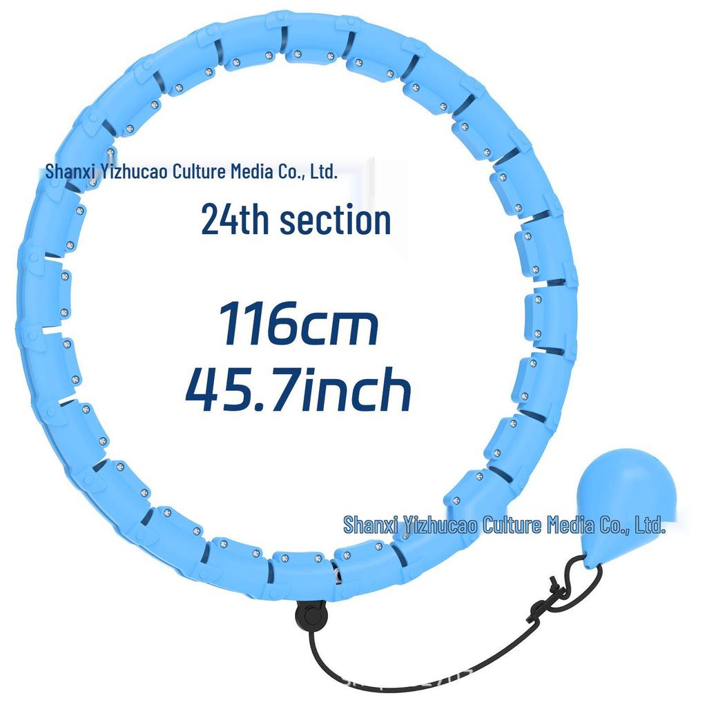 Intelligenter, abnehmbarer Hula-Hoop-Reifen für Frauen – Bauchweg-Effekt, taillenschonendes Fitnessprogramm