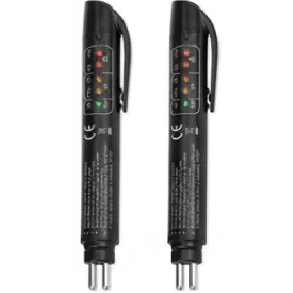 Automotive Brake Fluid Tester Pen LED Display Oil Quality Test Tool for Vehicle Brake Fluid Testing