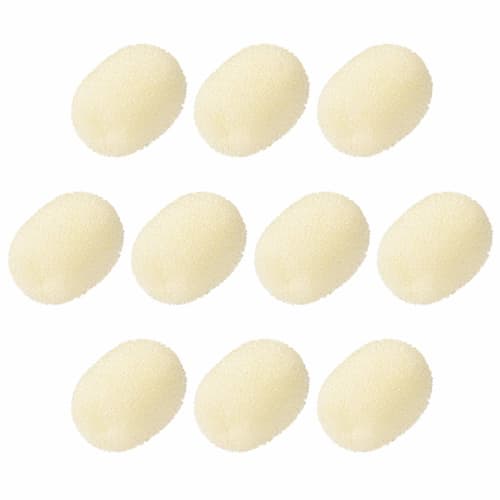 

uxcell Foam Microphone Covers, Sponge Microphone Windscreens, 14.5mm Length, Pack of 10