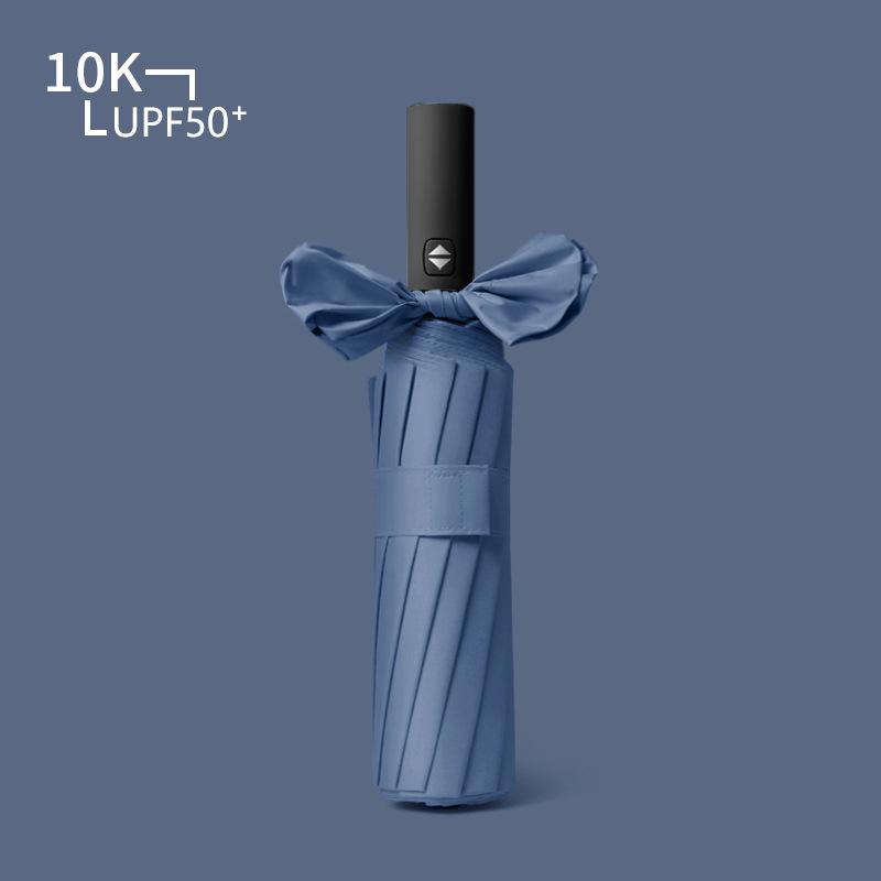 Fully Automatic Large Umbrella for Men and Women, Dual-Use for Sun and Rain, Sunshade Umbrella, Uv Protection, with Logo Printing