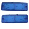 Blue Led Side Marker Light Trailer Rv Marker Rectangular Led/SMD Clearance Marker For Truck Trailer Rv Campervan Pickup Suv Shockproof Universal Fit