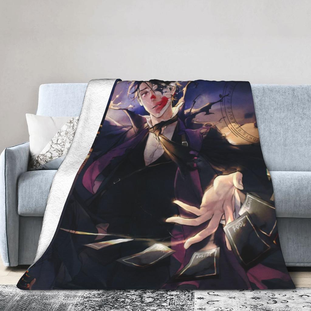 Lord Of The Mysteries  Warm Blanket  Kids Plush Throw Blanket Funny Bedroom Flannel Bedspread Sofa Bed Cover