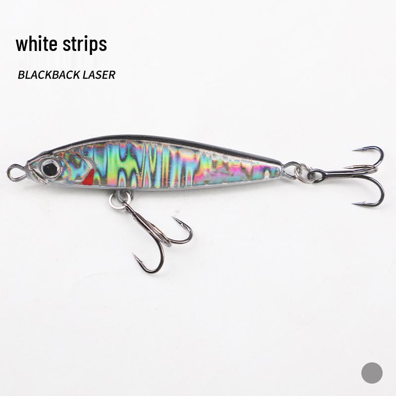 

Бионическая железная пластина-приманка: Дальнобойная плавающая блесна с тройниками для пресноводной и морской рыбалки 10g + Reinforced No.12 Treble Hook