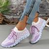 New Breathable Fly Woven Versatile Casual Shoes for Women, Simple and Fashionable, Student Trend Sports Single Shoes