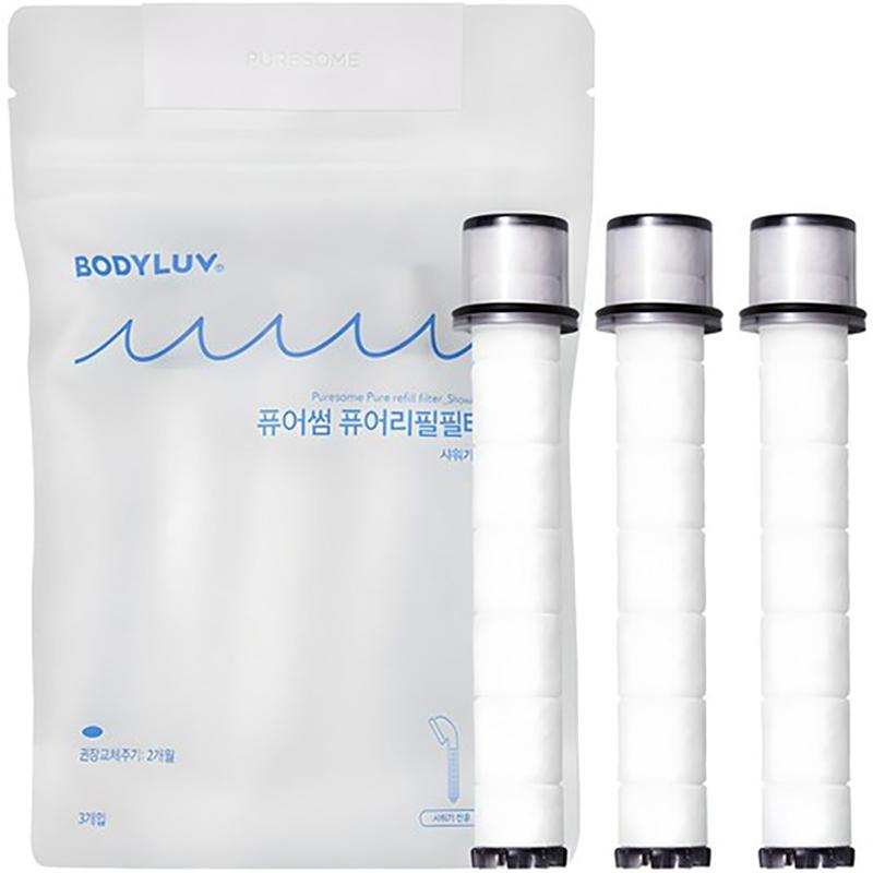 

Набор душевой лейки с фильтром Bodyluv Puresome, корейский Filter 1pack