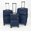 Upgraded Large Capacity Business Trolley Suitcase with Front Zipper and Universal Wheels