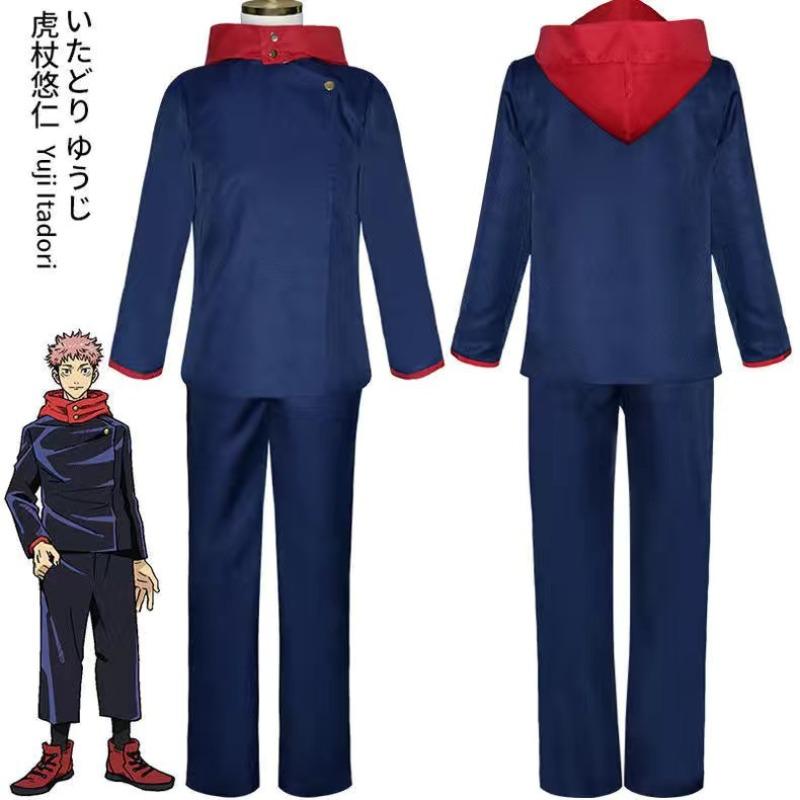 Vêtements d'anime Spell back to war, Rose Sauvage Nail Saki, Vêtements de cosplay Knotweed Yoren, Cinq costumes de cosplay Wu