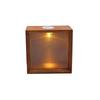 Decorative Display Case with Led Light Handmade 3D Picture Frame Wood DIY Nightlight  Tabletop