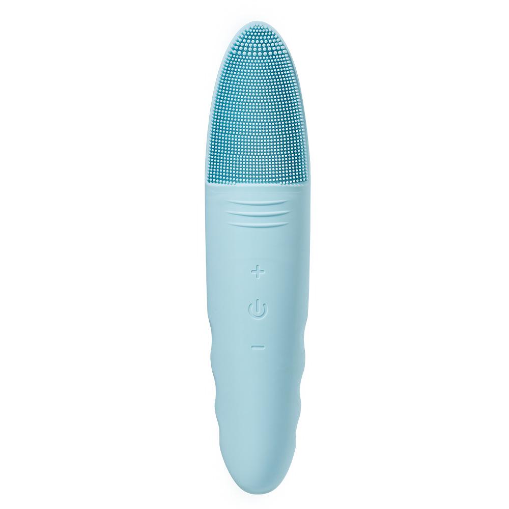 Waterproof Ultrasonic Silicone Facial Cleansing Brush & Massager