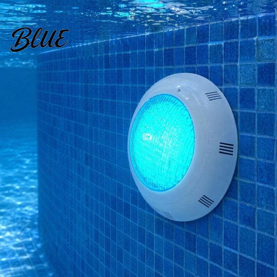 Underwater Swimming Pool Light 12V 45W RGB Submersible Lamp with Durable Waterproof Remote